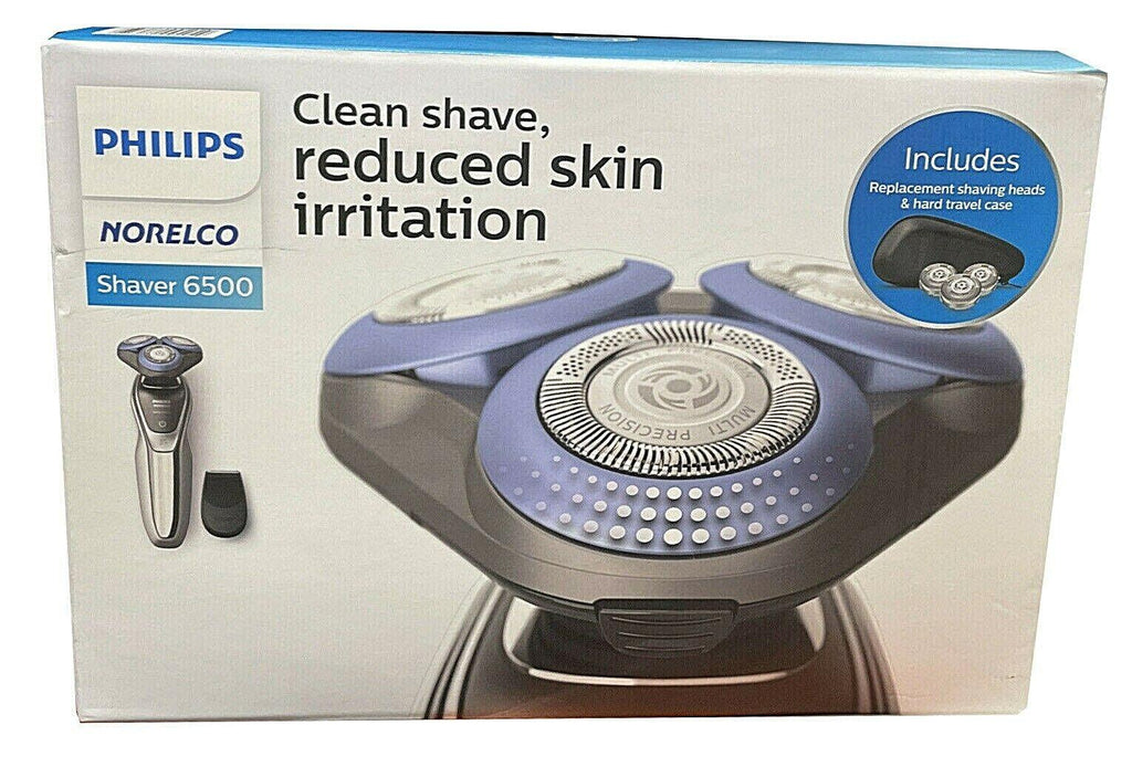 🎄 Philips Norelco 6500 Cordless Rechargeable Men'S Electric Shaver - S654090 🎄