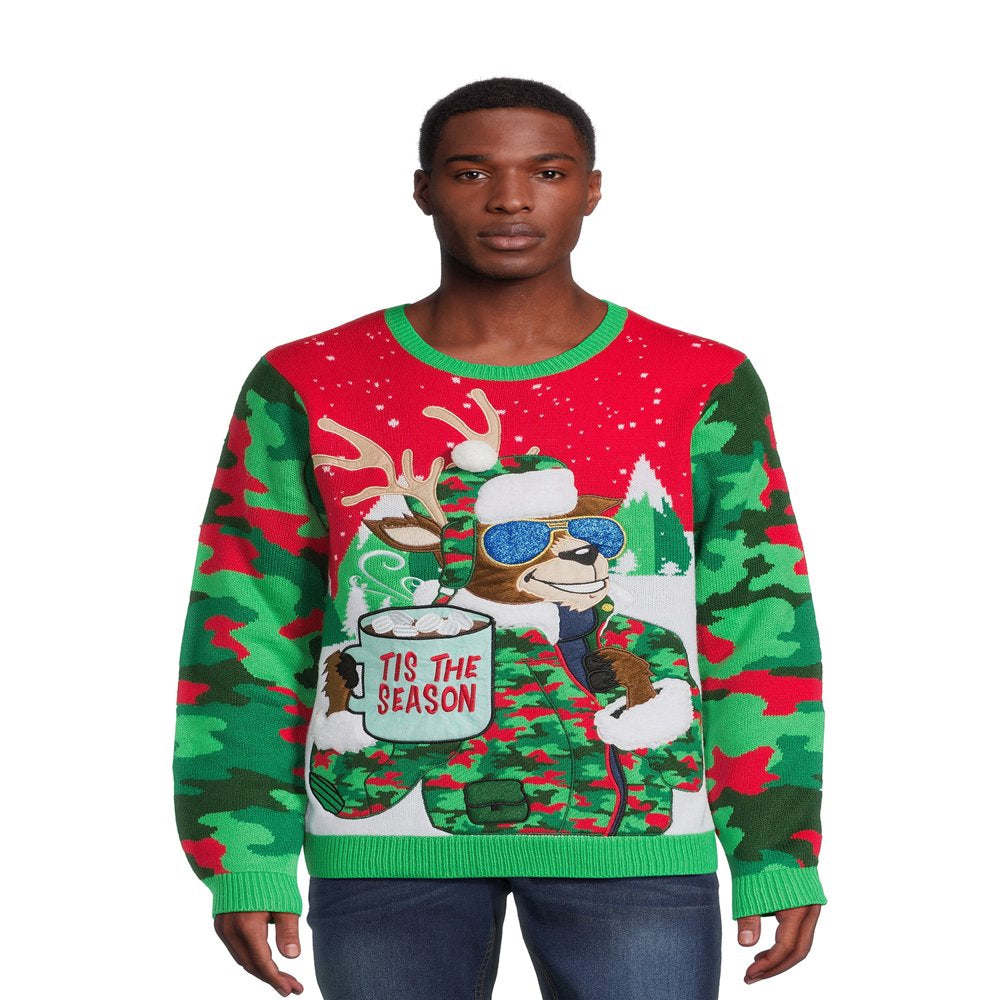 Jolly Sweaters Men'S and Big Men'S Ugly Christmas Sweater, Sizes S-3XL