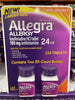 NEW !! 24 Hour Allegra Indoor & Outdoor Allergies 180 Mg 110 Tablets