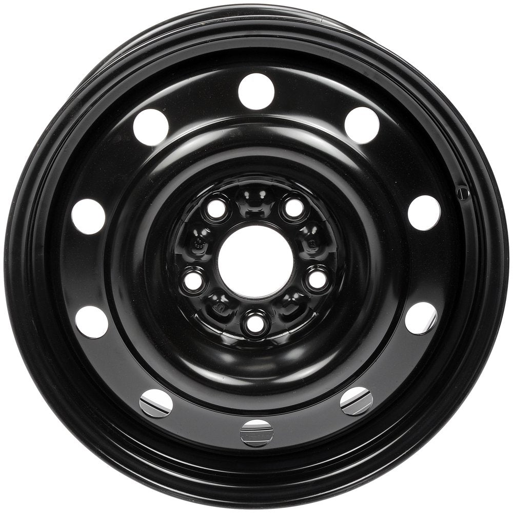 Dorman 939-243 Steel 17" Wheel Rim 17 X 6.5-Inch 5-Lug Black, for Specific Chrysler / Dodge Models Fits Select: 2013-2019 DODGE GRAND CARAVAN, 2013-2016 CHRYSLER TOWN & COUNTRY