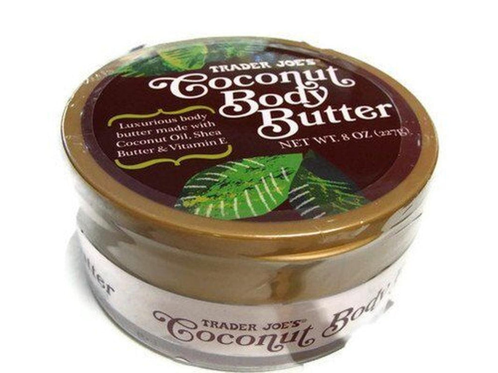 🔥Trader Joe'S Coconut Oil Body Butter with Shea Butter & Vit E W/ Seal 8Oz 🔥