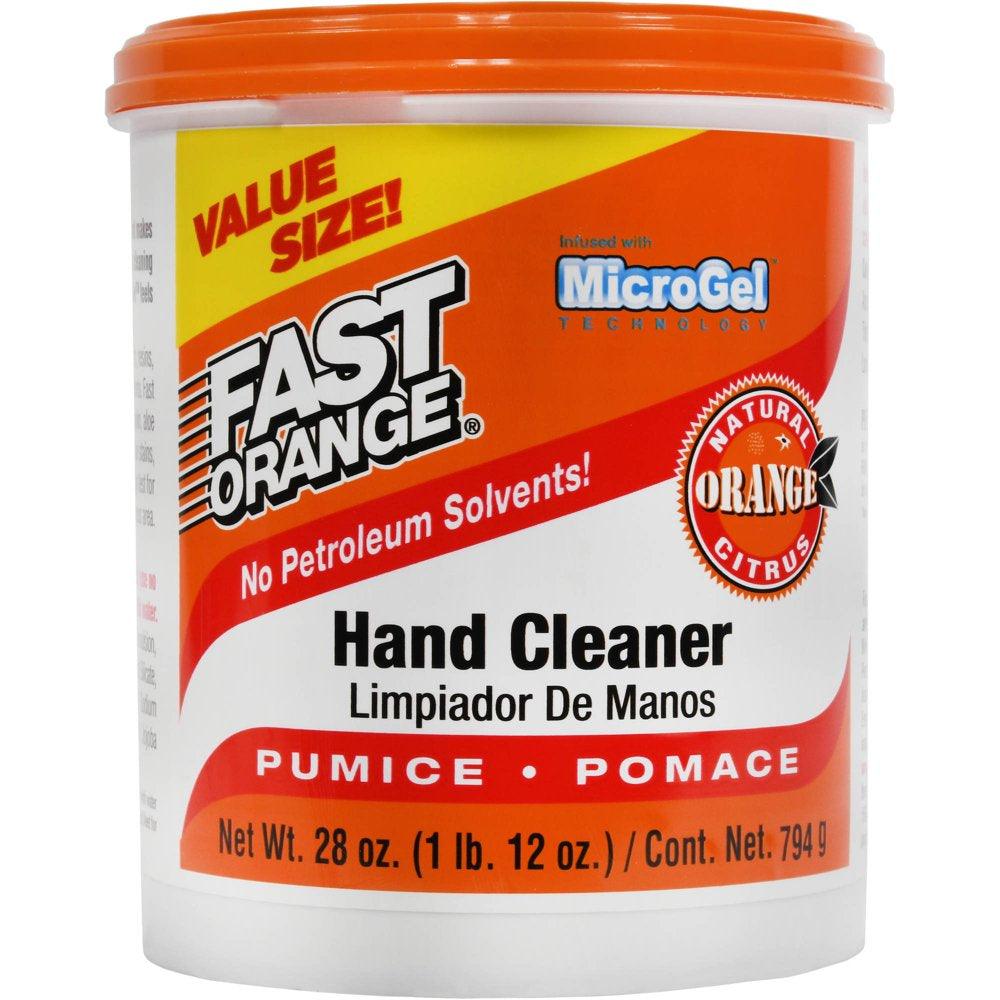 Permatex Fast Orange Scented Pumice Hand Cleaner, 28Oz - 28192