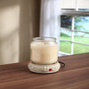 Hosley Cream Ceramic Electric Wax and Candle Warmer