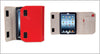 Isound New Genuine Leather Ipad And/Or Ipad Keyboard Portfolio Free Shipping Red