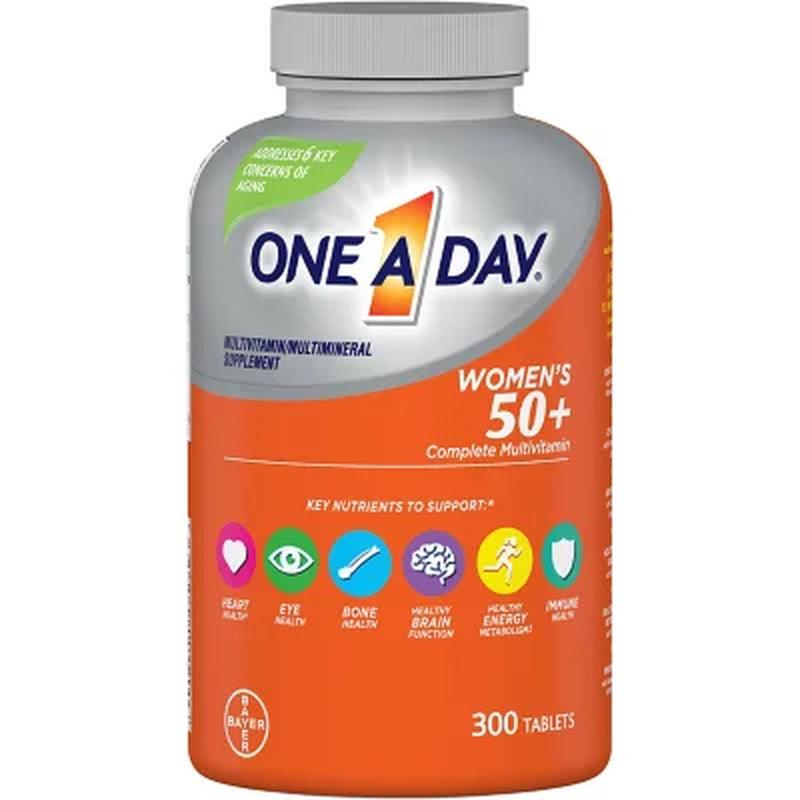 One a Day Women'S 50+ Multivitamin (300 Ct.)