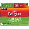 Folgers Half Caff Coffee Keurig K-Cup Pods, 72 Count