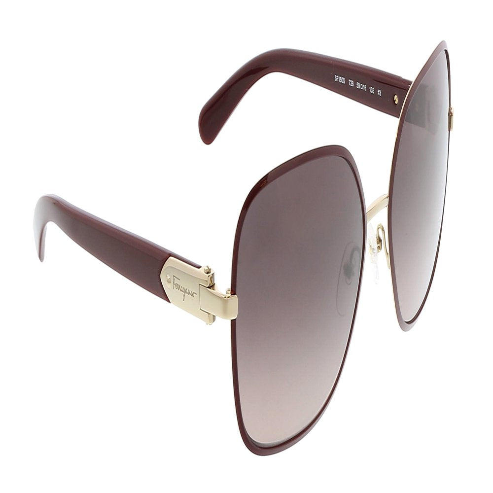 Salvatore Ferragamo SF150S 728 Rectangle Full Rim Sunglasses for Womens