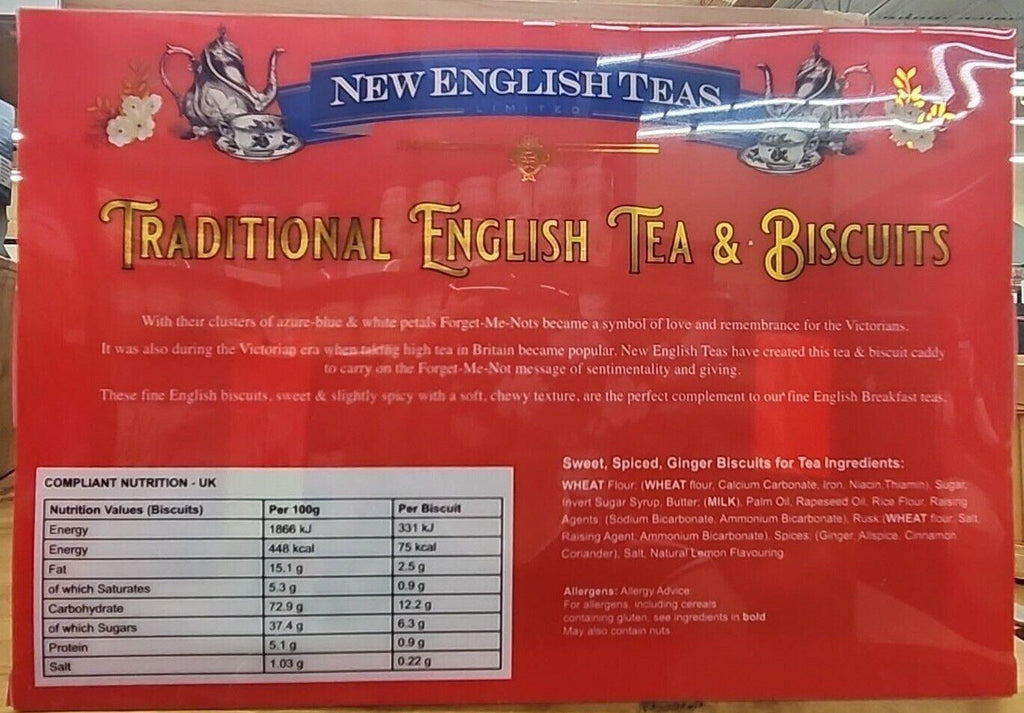 Traditional English Tea & Biscuits Gift Set