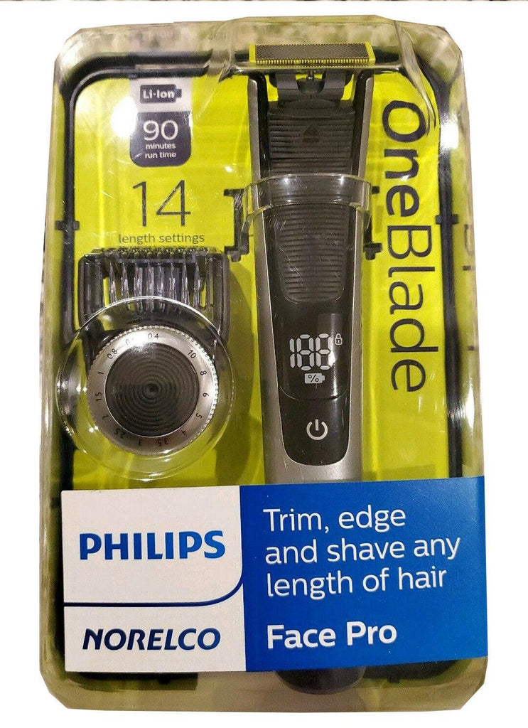 Philips Norelco Oneblade Face Pro Electric Trimmer and Shaver