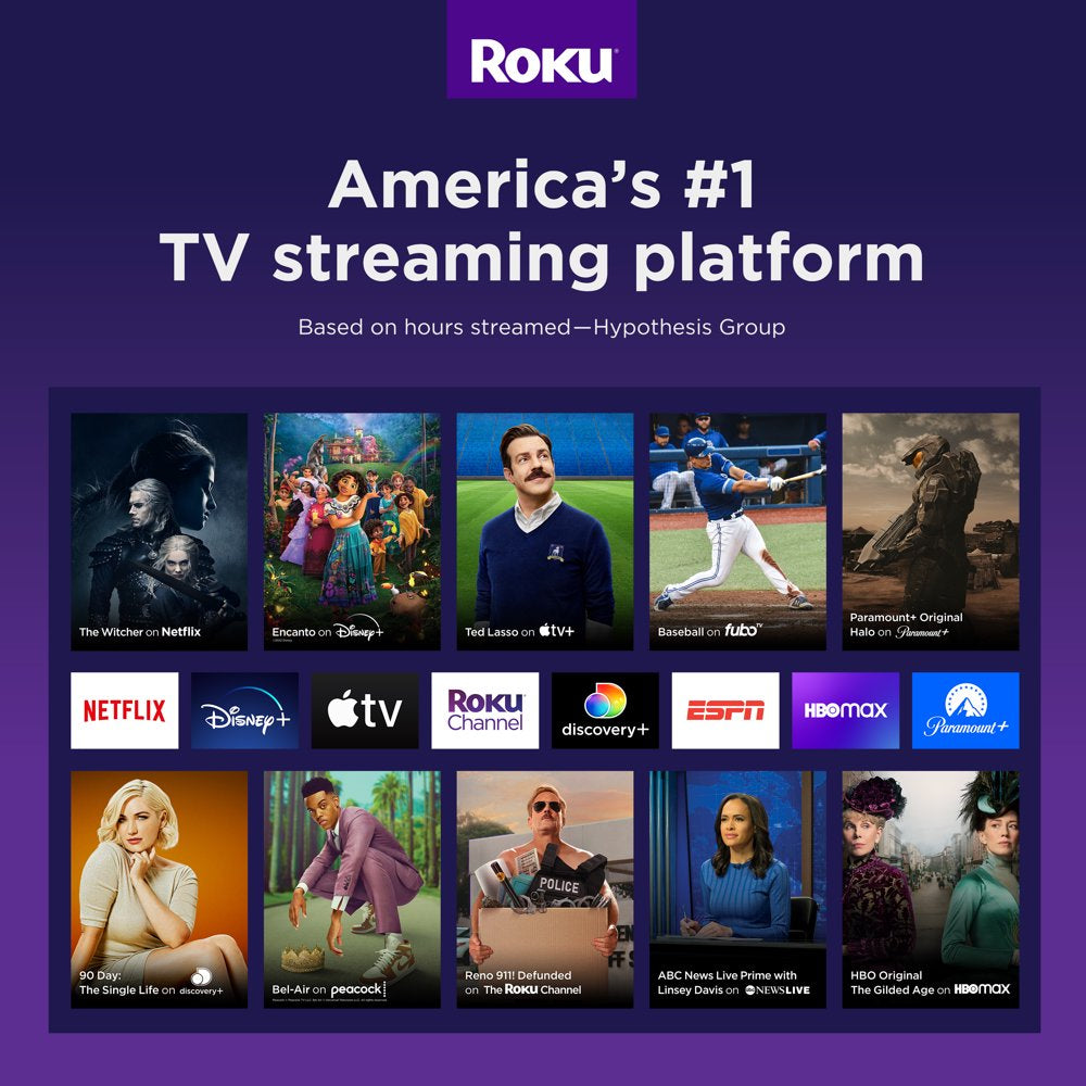 Roku LE HD Streaming Media Player Wi-Fi® Enabled with High Speed HDMI ® Cable and Simple Remote