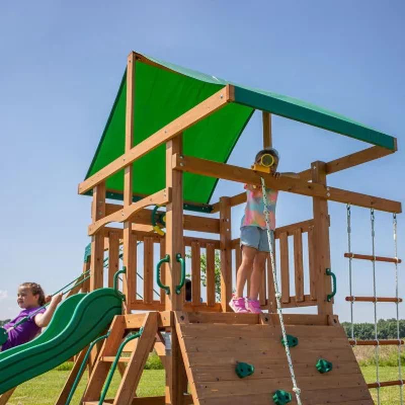 Backyard Discovery Grayson Peak Cedar Swing Set/Playset