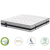 Queen Size Mattress, Nisien 10 Inch Gel Memory Foam Hybrid Queen Mattress in a Box,Euro Top Bed Mattress for Cooler Sleep,100-Night Free Trial