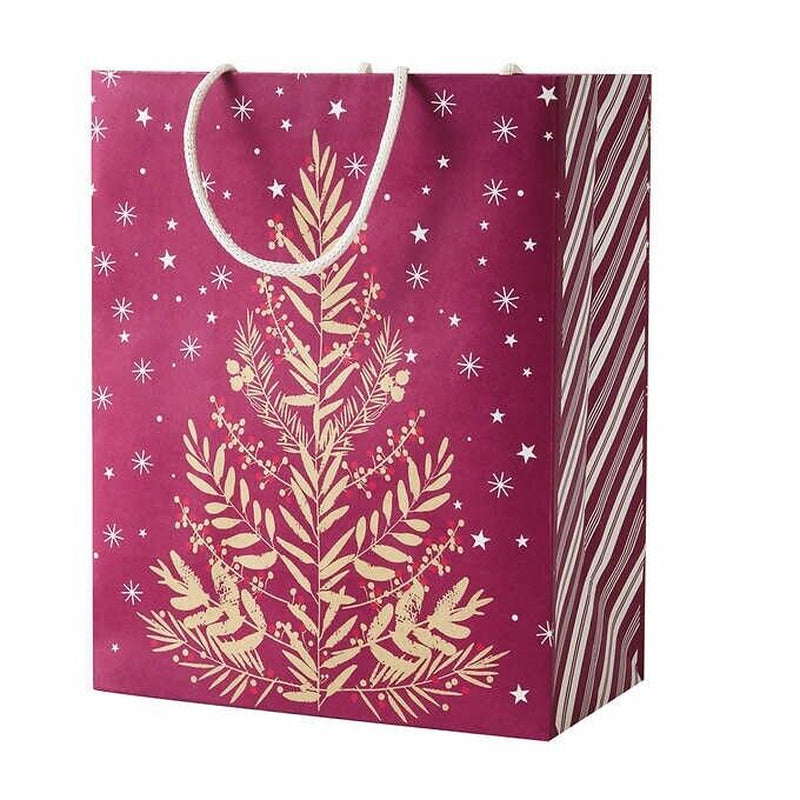 Happy Holiday !!!! Hallmark Holiday Recycle Gift Bags, 20-Count !! Fast Shipping