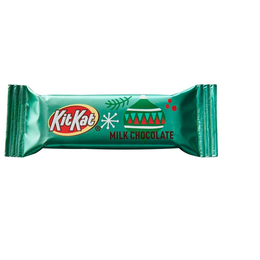 Kit Kat® Miniatures Milk Chocolate Wafer Christmas Candy, Bag 9.6 Oz