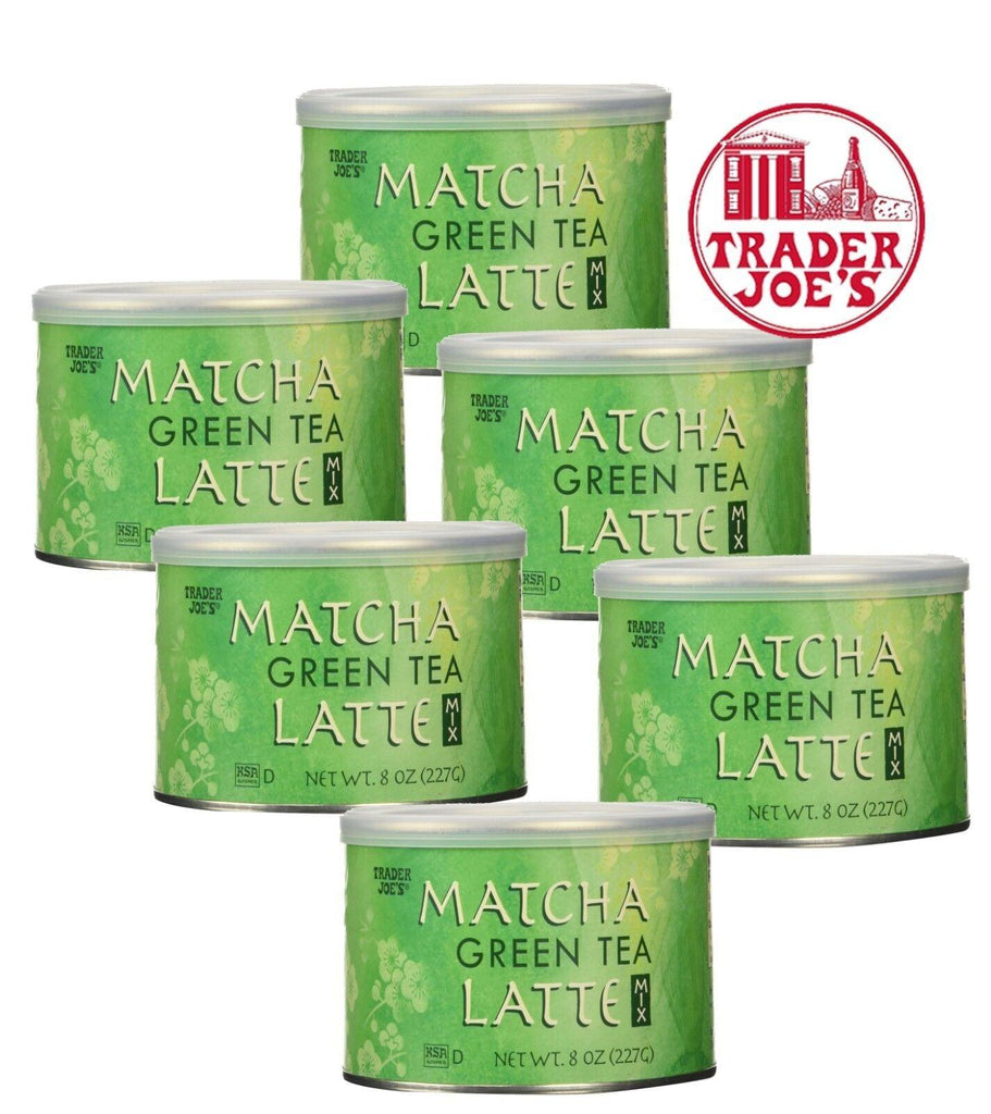 🔥 Trader Joe'S Matcha Green Tea Latte Mix Kosher 8Oz 🔥