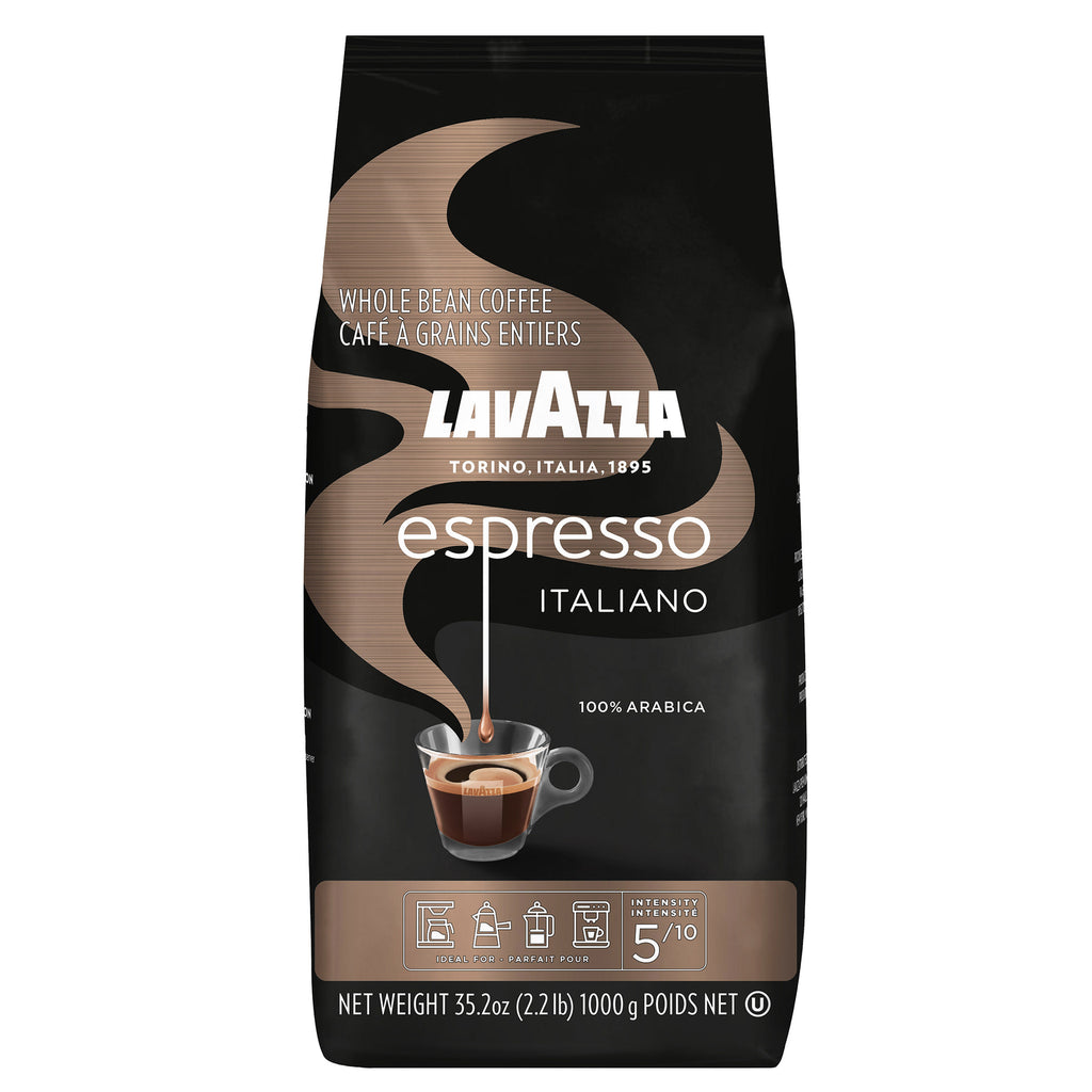 Caffé Espresso 100% Premium Arabica Coffee, Whole Bean, 2.2 Lbs