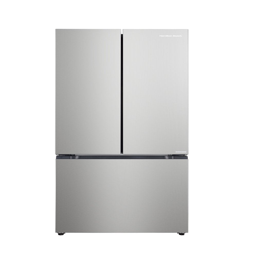 Hamilton Beach, 17.7 Cu. Ft. French Door Refrigerator, Platinum Silver, HZ0771