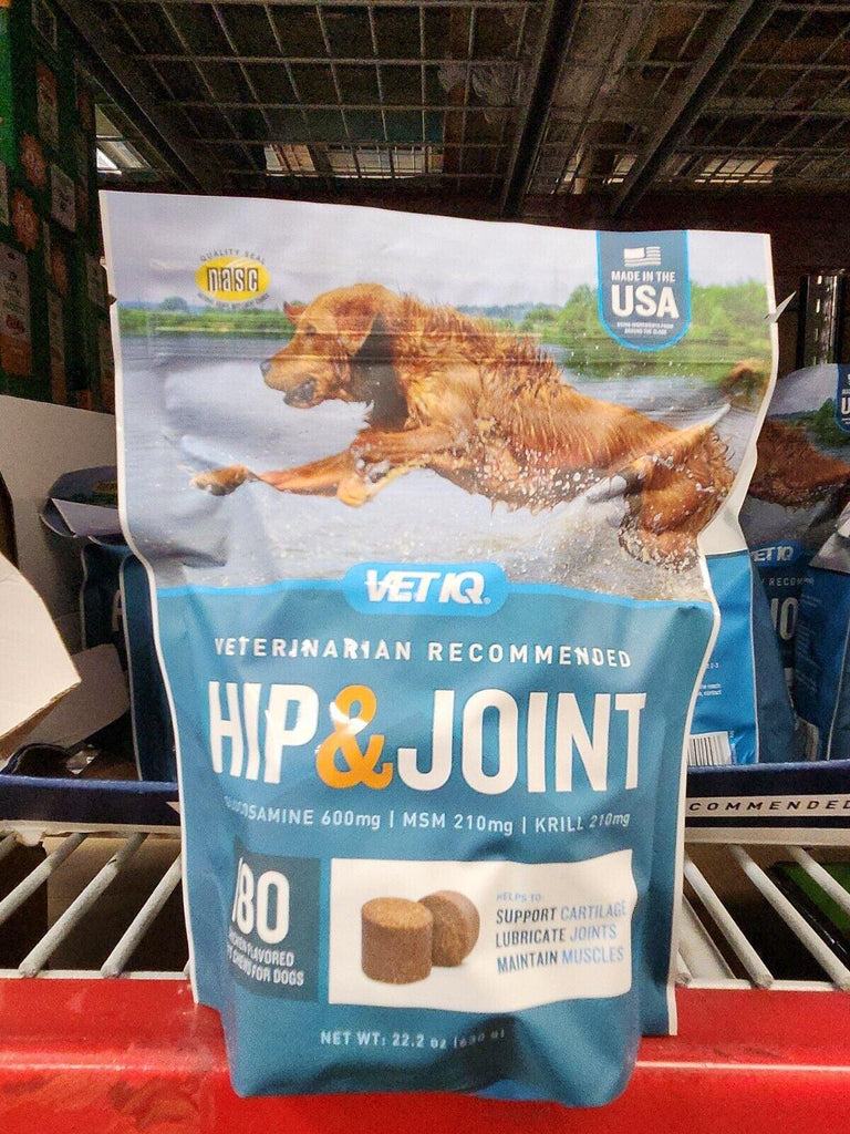 Vetiq Maximum Strength Hip & Joint, 180 Chicken Flavored Soft Chews for Dogs,