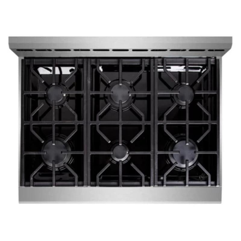 NXR 36 In. Professional Style 5.5 Cu. Ft. Freestanding Gas Range