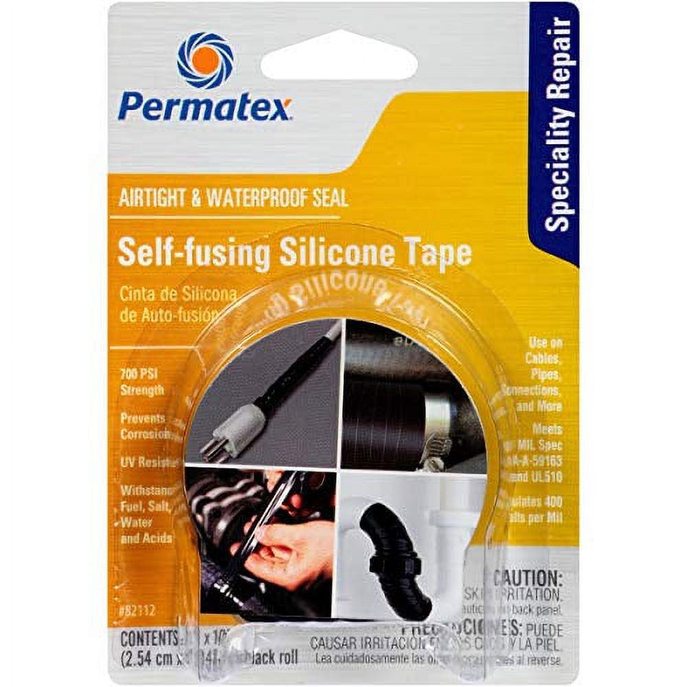 Permatex 82112 1" X 10' Self-Fing Silicone Tape