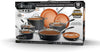 Gotham Steel Pro Cookware Set Hard Anodized Pots and Pans Set PFOA Free Dishwasher Safe Cookware Set