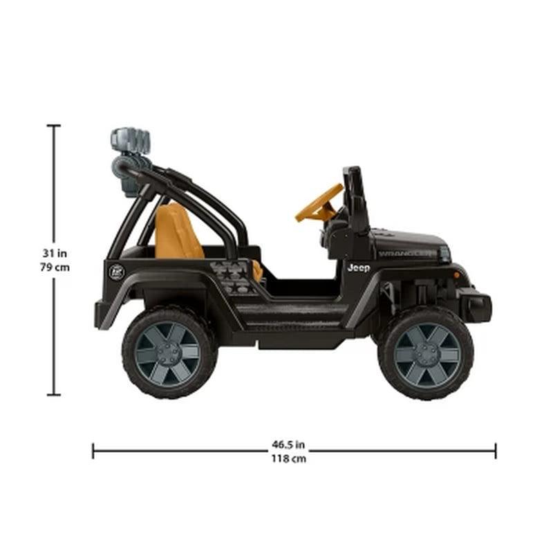 Power Wheels Jeep Wrangler 12-Volt Ride-On