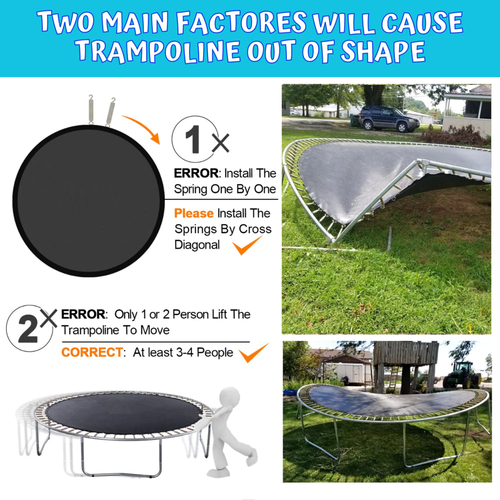 16FT Trampoline for 8-9 Kids Adults with Basketball Hoop, Ladder, Light, Sprinkler, Socks, ASTM Approved Outdoor Heavy Duty Recreational Trampoline