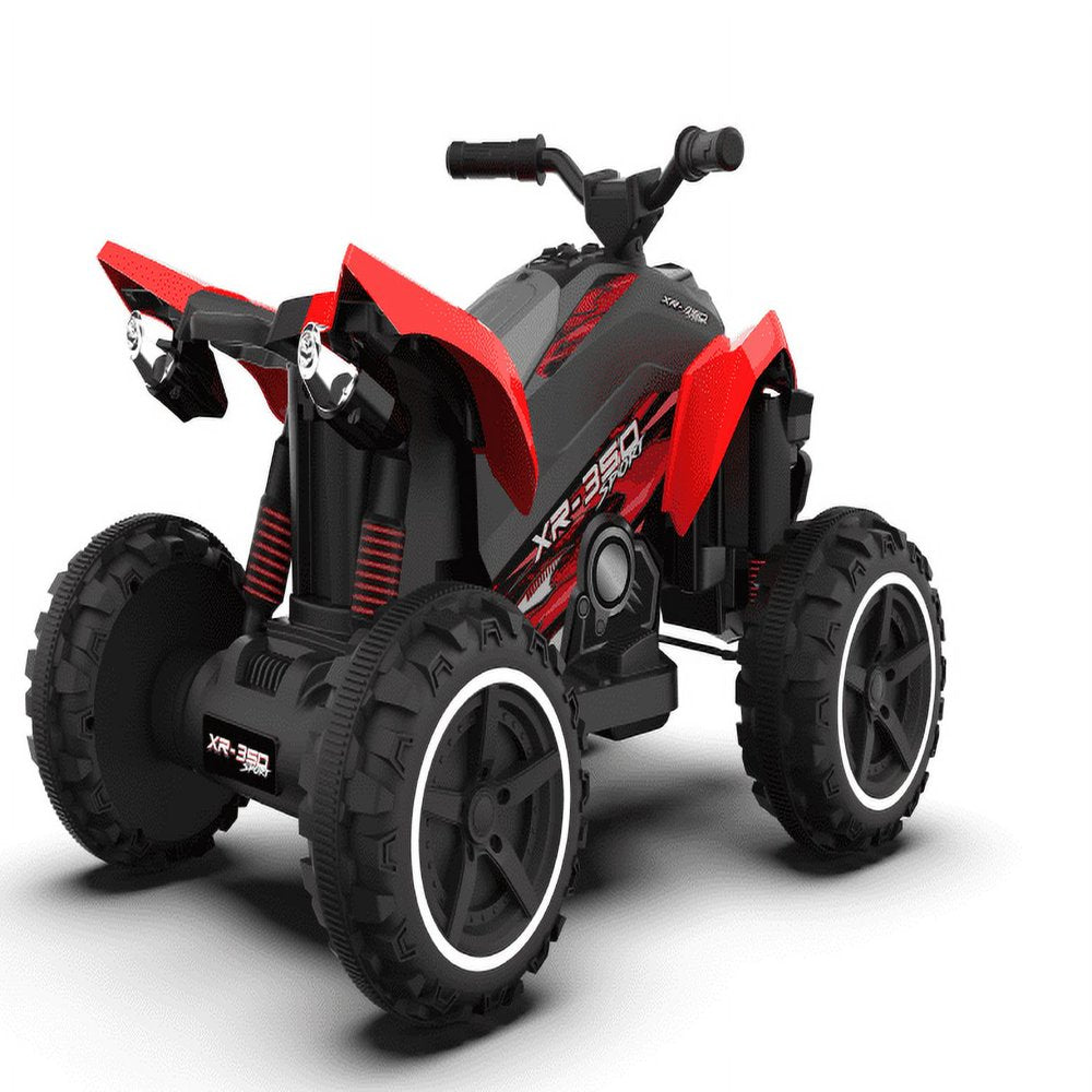 12V XR-350 ATV Powered Ride-On by Action Wheels, Red, for Children, Unisex, Ages 2-4 Years Old