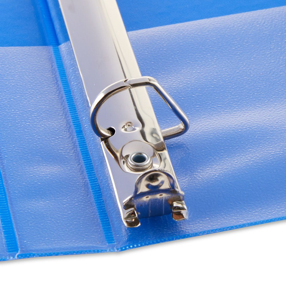 Pen+Gear 3-Ring Durable View Binder, 1/2" Slant D Ring, Cobalt Blue