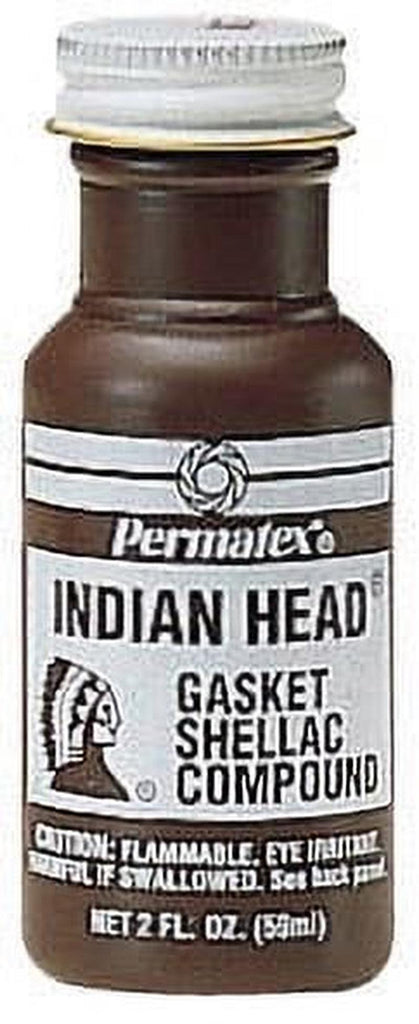 Permatex Gasket Sealer - Indian Head Gasket Shellac - 2.00 Oz Bottle - Each