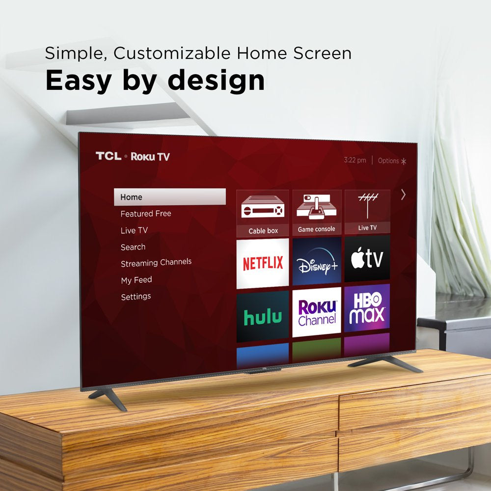 TCL 55" Class 4-Series 4K UHD HDR Smart Roku TV - 55S41R (New)