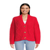 RD Style Women’S Cable Knit Cardigan, Sizes S-3XL