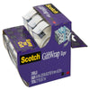 Scotch Gift Wrap Tape, Invisible, 0.75 In. X 325 In., 3 Tape Rolls with Dispensers