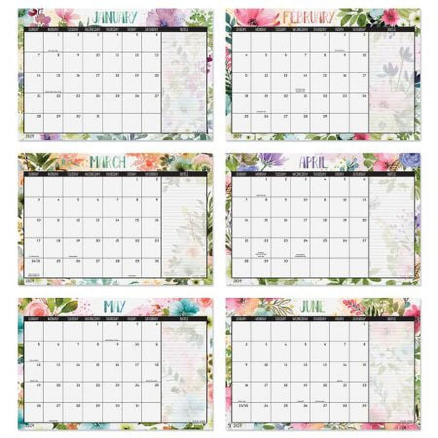 2024-2025 Meadow Dance Desk Calendar Pad, 11-Inch X 16-1/4-Inch Size, Large 24-Month Bookstore-Quality Calendars for Kitchen & Office, by Current