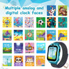 PTHTECHUS 1.54" Smart Watch for Boys Girls Smartwatch for Kids with Dual Camera Games Video MP3 Children Touch Screen Deepblue