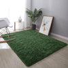 Noahas Soft Fluffy Area Rug for Living Room Bedroom Shaggy Accent Carpets for Kids Girls Rooms,4'X 6',Deep Green