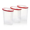 Rubbermaid Cereal Keeper Containers, Three 24 Cup Cereal Keeper Food