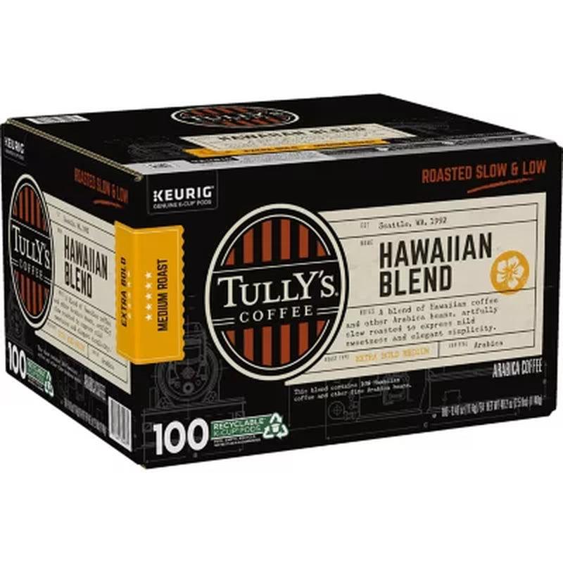 Tully'S Coffee K-Cup Pods, Hawaiian Blend (100 Ct.)