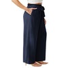 Anygrew Women Casual Wide Leg Pants High Waisted Business Work Casual Pants Loose Flowy Beach Palazzo Pants