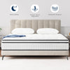 Twin Mattress, Molblly 10 Inch Hybrid Mattress in a Box,Innerspring and Gel Memory Foam