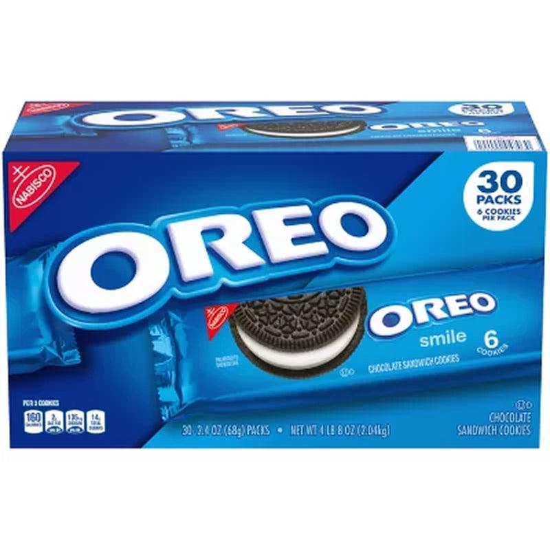 OREO Chocolate Sandwich Cookies (4 Lbs. 8. Oz., 30 Pk.)