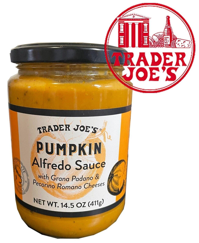 Pack 2 Trader Joe'S Pumpkin Alfredo Sauce NET WT 14.5 OZ