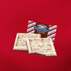 GHIRARDELLI Dark Chocolate Peppermint Bark Chocolate Squares, Layered Dark Chocolate and White Chocolate Candy, 7.7 Oz Bag