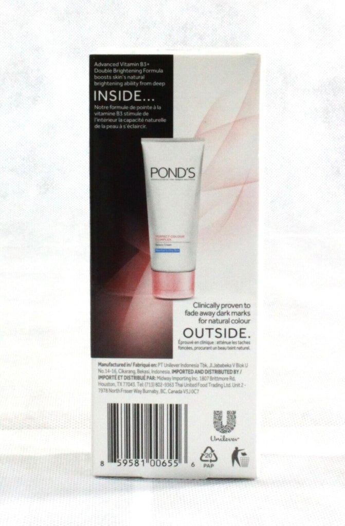 Ponds Perfect Colour Complex Beauty Cream Skin Lightening & Brightening 1.35Oz