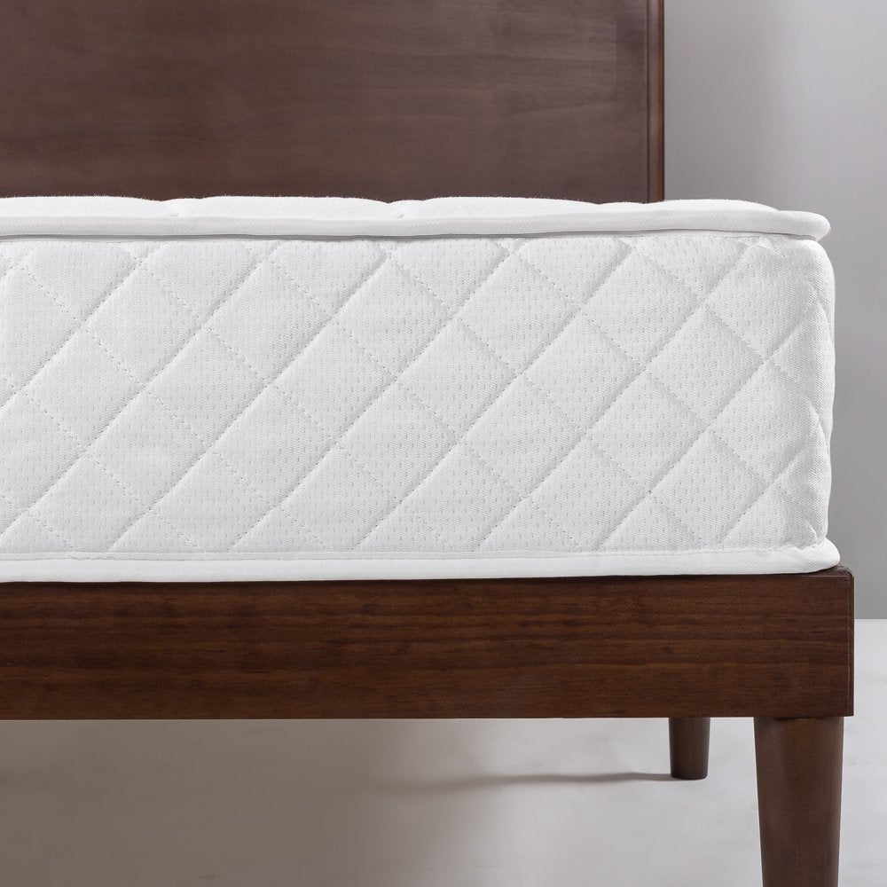 Zinus 8" Quilted Hybrid Mattress of Comfort Foam and Pocket Spring, Full