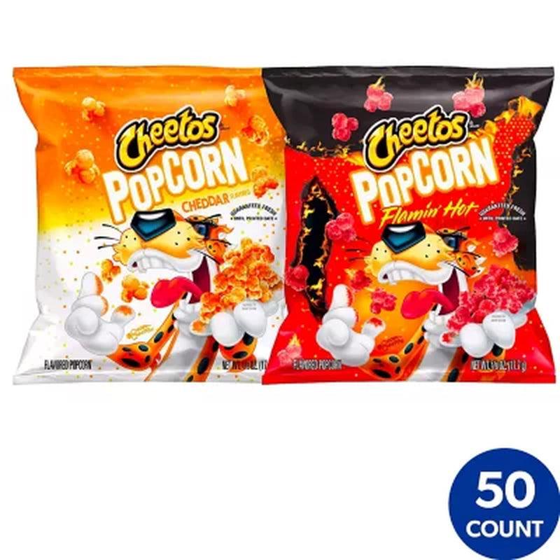 Cheetos Popcorn Variety Pack (0.63 Oz., 50 Pk.)