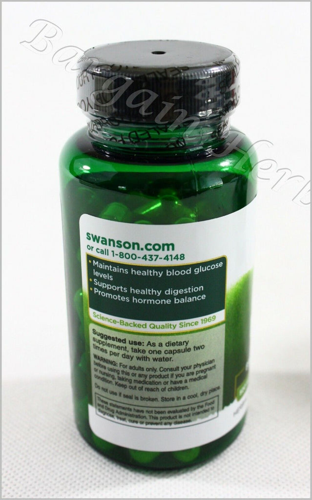 3X Swanson Bitter Melon Blood Sugar Supplement 500Mg 60 Capsules Exp. 09/25