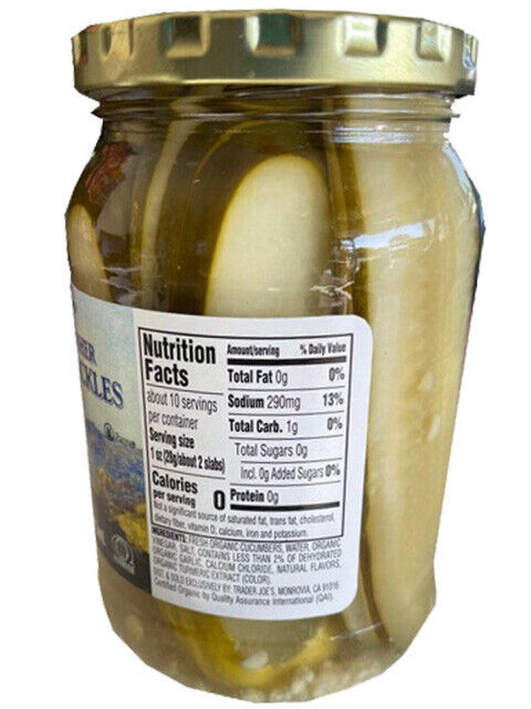 🔥 Trader Joe’S Organic Kossher Sandwich Pickles Slices 16Oz Fresh Pack🔥