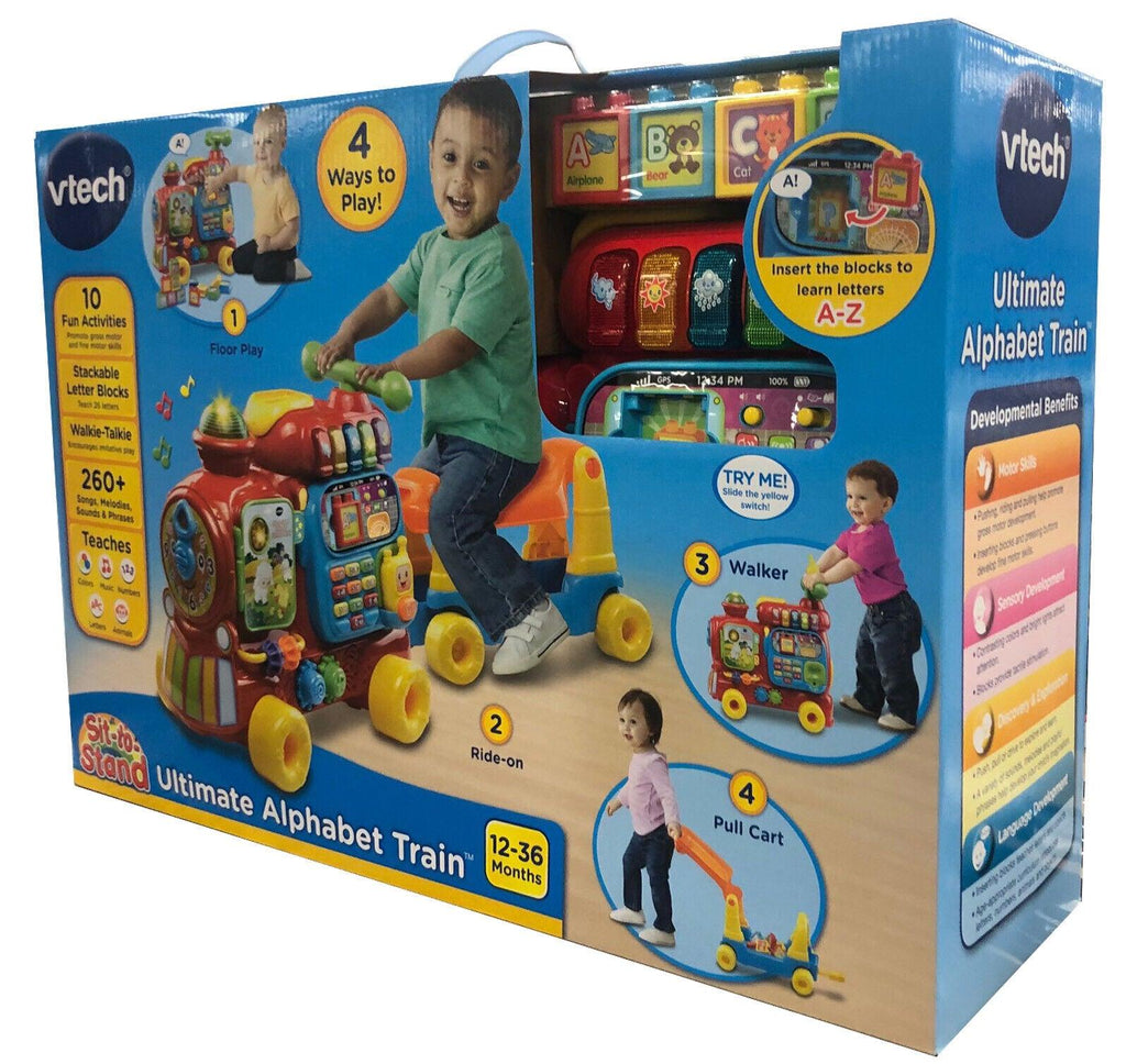 🎄 Vtech® Sit-To-Stand Ultimate Alphabet Train Walker Learning Toys New 2021🎄