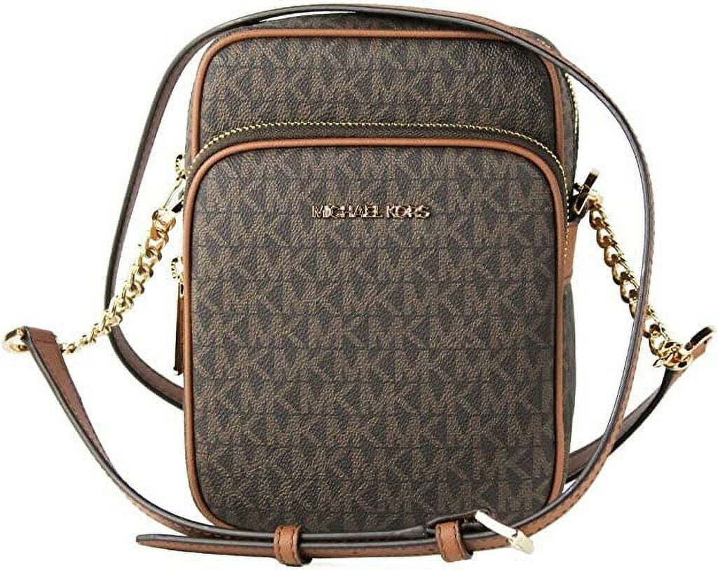 Michael Kors Jet Set Travel Signature Crossbody Handbag, Female